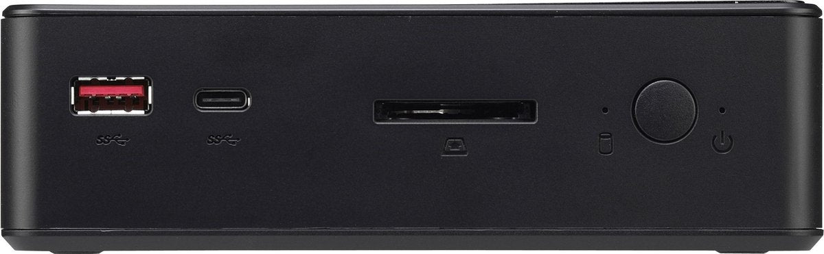 Shuttle XPС slim NC10U3 Zwart Intel SoC BGA 1528 i3-8145U 2