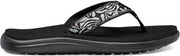 Teva Voya Flip Dames Slippers - Zwart/Wit - Maat 38