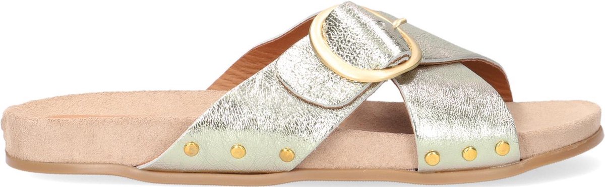 Notre-V 10318 Slippers - Dames - Goud - Maat 41
