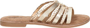 Mexx Early dames slipper - Goud - Maat 39