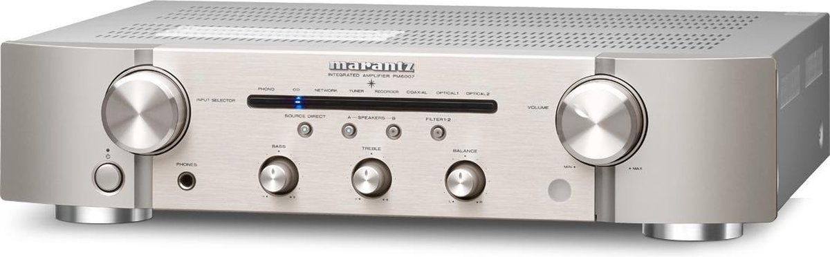 Marantz PM6007 - Geïntegreerde Versterker  – Zilvergoud