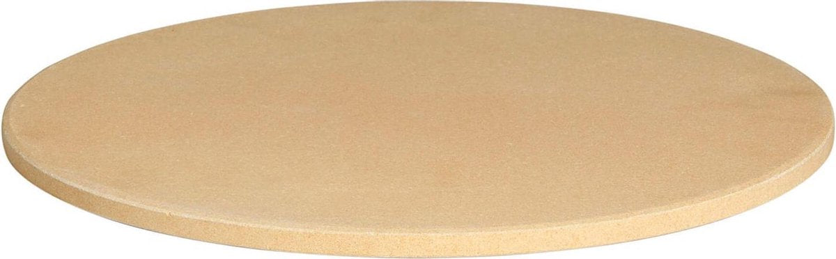 Pizzasteen met pizza pan en snijder