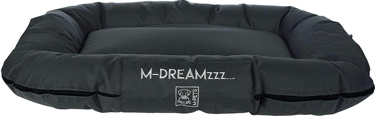 M-pets Hondenkussen Falster 100 X 75 Cm Nylon Grijs