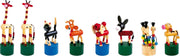Small Foot Drukdieren Set Hout Junior 18 Cm 8 Stuks