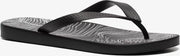 Copacabana heren teenslippers - Zwart - Maat 45/46