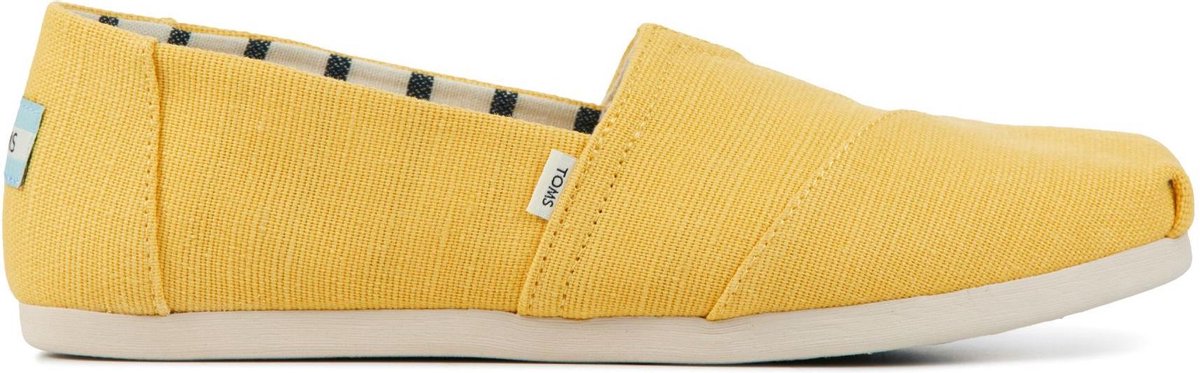 Toms Vrouwen Textiel Espadrilles / Damesschoenen  -   Alpargata riviera - Geel - maat 38.5