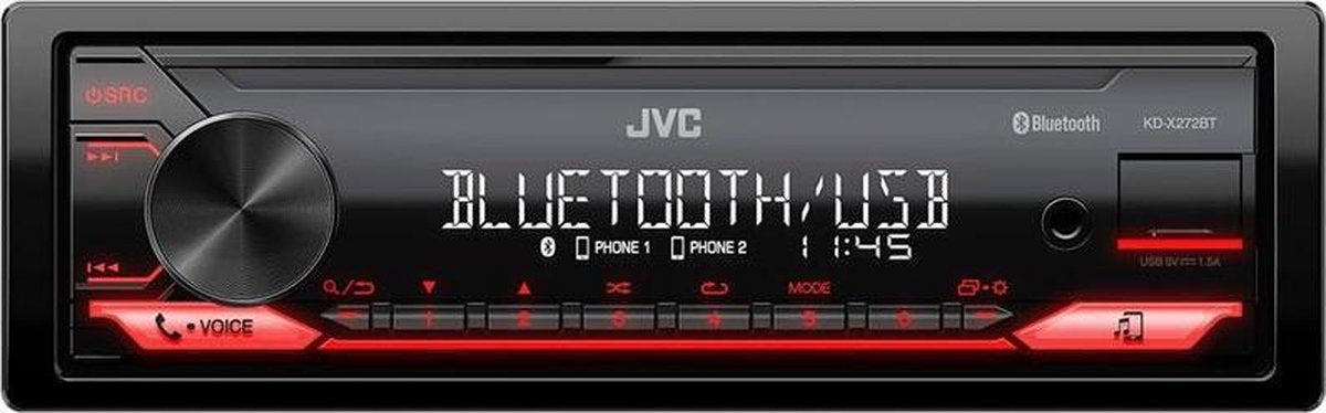 JVC KD-X272BT - Autoradio met bluetooth