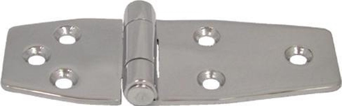 Staartscharnier - 97x38x2 - Rvs 304 - Knoop boven