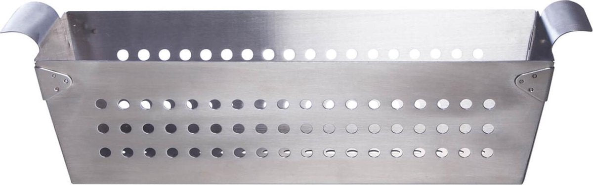 ALL'GRILL Roestvrijstalen grillmand 32 x 10 x 8 cm