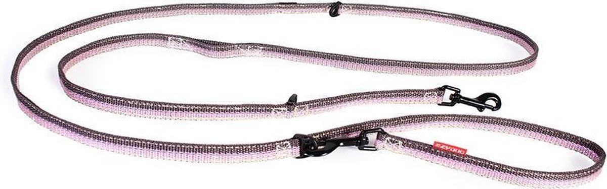 EzyDog Vario 6 LITE - Hondenriem - 208 cm - Candy