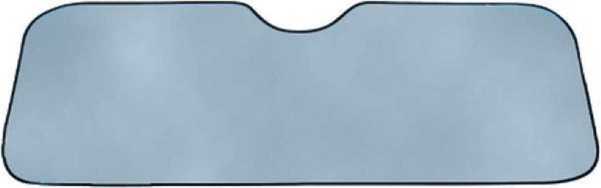 Dunlop Zonnescherm - 130 X 60 Cm - Zilver - zonnescherm - zilver zonnescherm