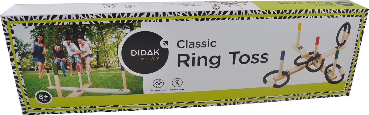 Didak Play Ringwerpspel - 50x50x17 Cm