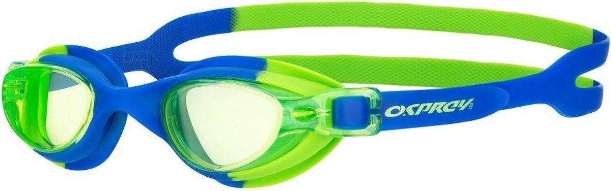 Osprey Duikbril Junior Siliconen Blauw/groen 2-6 Jaar