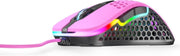 Xtrfy M4 Ultra Light - Optische Esport Gaming muis met RGB - Roze