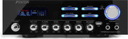 Versterker - Fenton AV120BT stereo 2x 60W versterker met Bluetooth en karaoke mogelijkheid