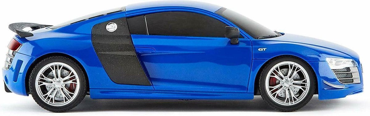1:18 | Audi R8 GT 2.4Ghz RC Auto | Bestuurbare Auto | Blauw
