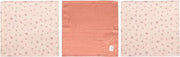 bébé-jou Fabulous Hydrofiel spuugdoekjes 3 stuks - Wish Pink