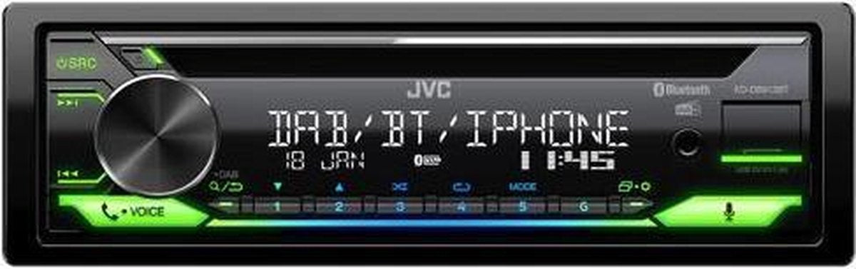 JVC KD-DB912BT - Autoradio met DAB+