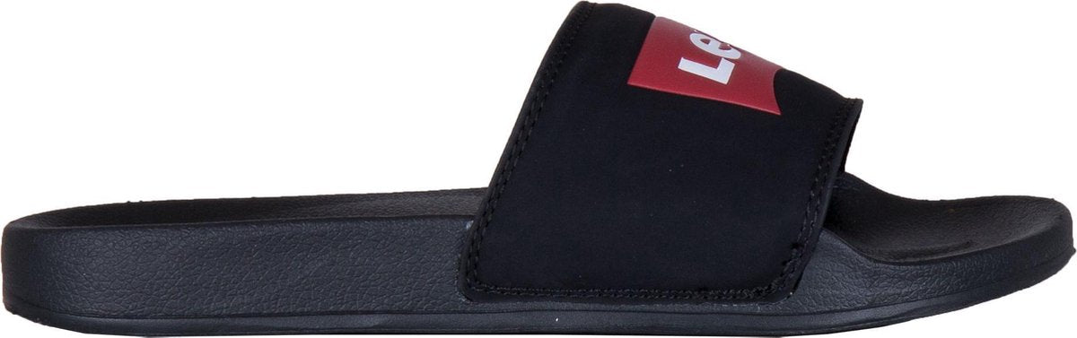Levi Slippers - Maat 36 - Vrouwen - zwart/rood/wit