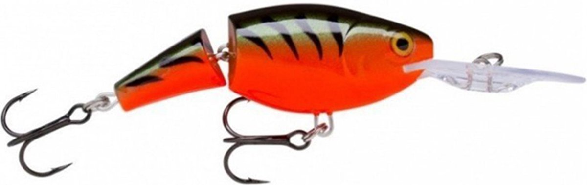 Rapala Jointed Shad Rap - Plug - Red Tiger - 9cm - Rood