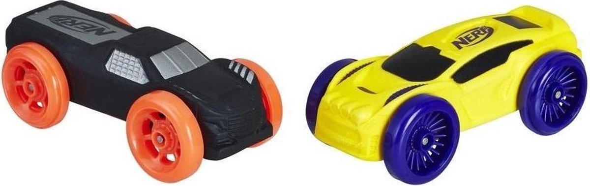 Nerf Nitro -Foam Cars 2-pack -Schuimauto