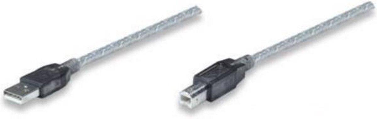 Manhattan USB-kabel USB 2.0 USB-A stekker