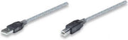 Manhattan USB-kabel USB 2.0 USB-A stekker