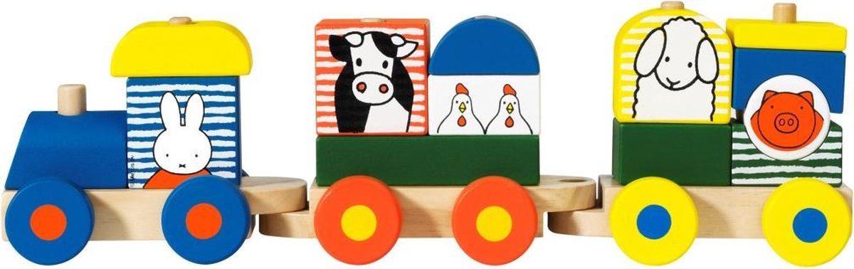 Nijntje houten trein