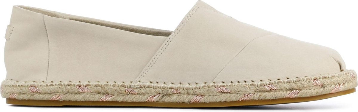 Toms Vrouwen Suède Espadrilles / Damesschoenen  -   Esparto - Wit - maat 38.5