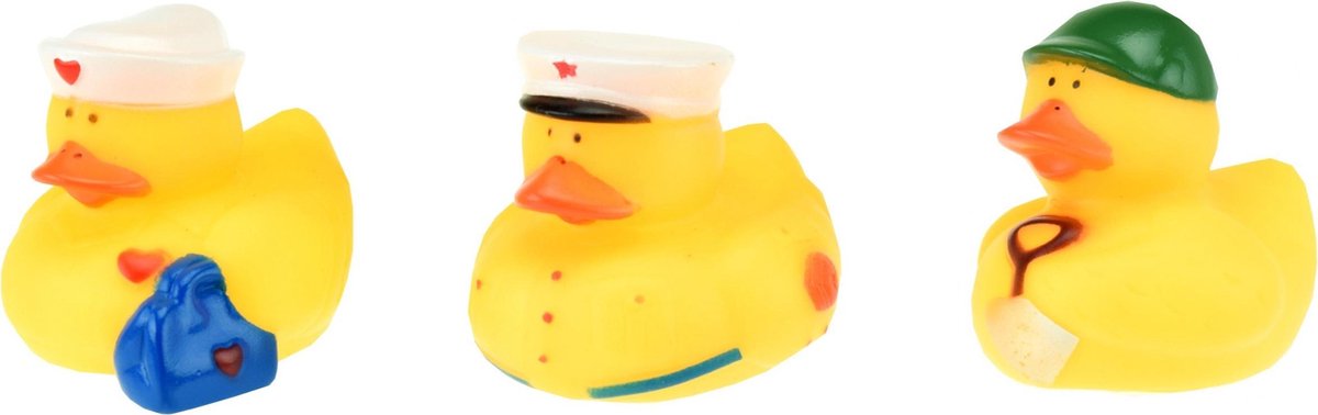 Toi-toys Badeendjes Met Hoedjes 3 Stuks Geel