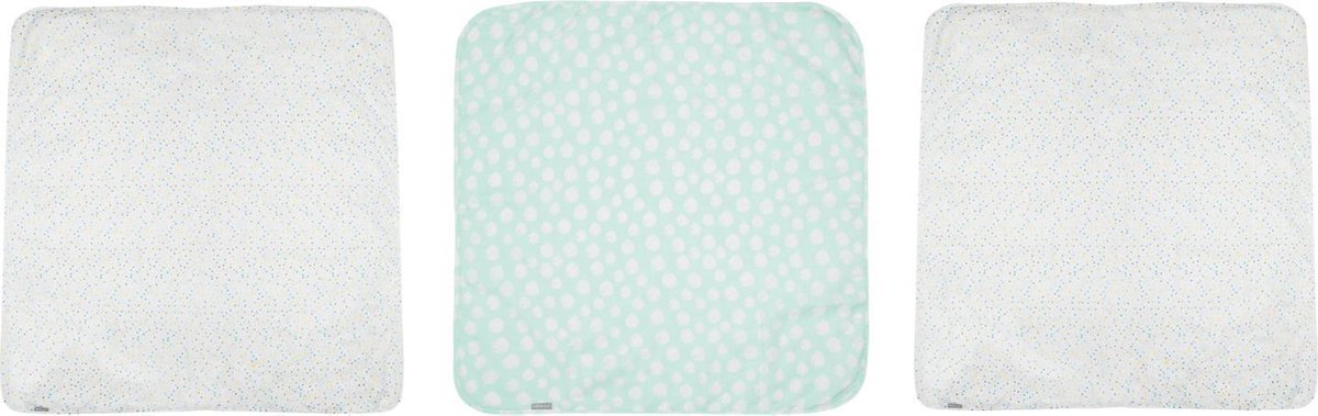 Bébé-jou Hydrofiel doek - 70x70 cm - 3 stuks - Confetti party