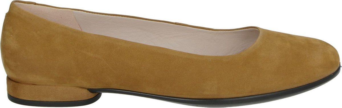 Ecco Anine dames ballerina - Cognac - Maat 36