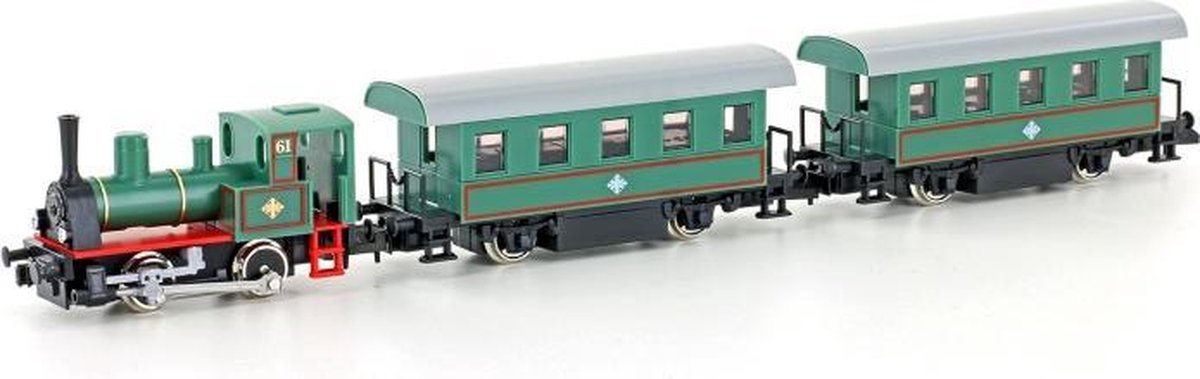 Kato - Dampflok Set 3tlg. Schwarz-grun Vorbild Bayr. D6 - KAT-K10503-1