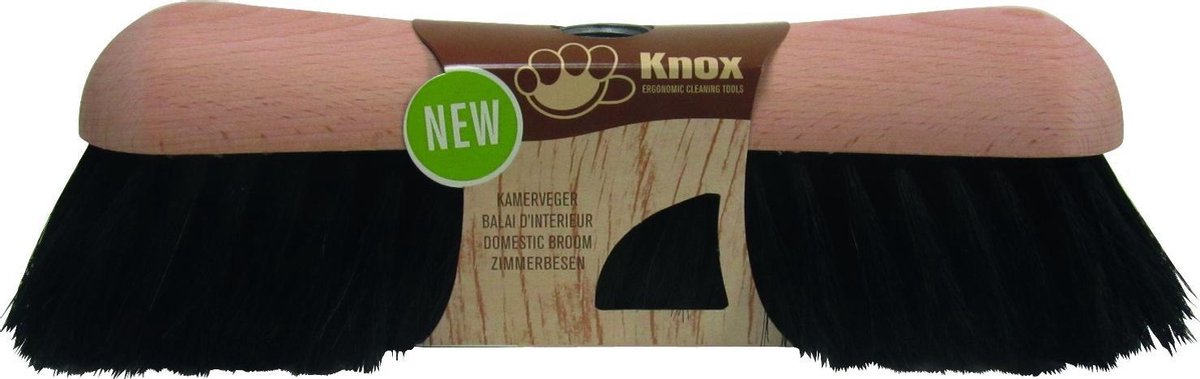 Knox Kamerveger met zachte zwarte haren 30 cm