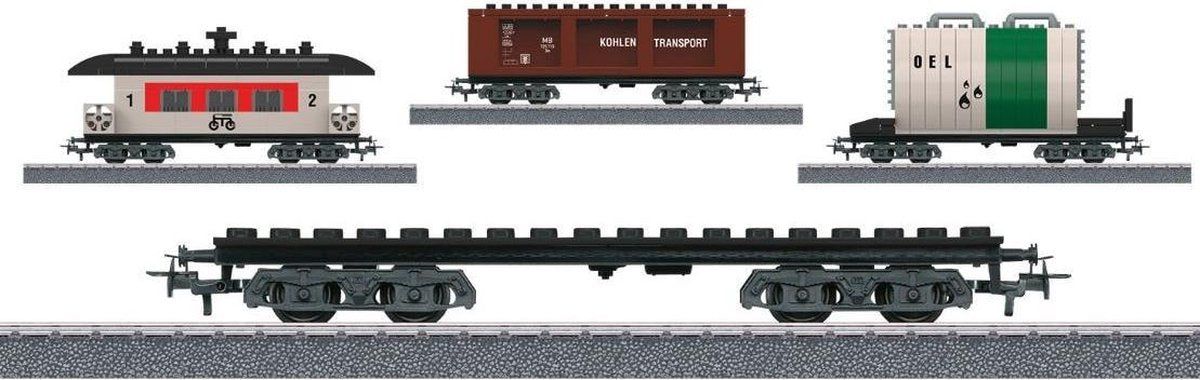Marklin Start Up Bouwsteenwagenset 4-delig (44736)