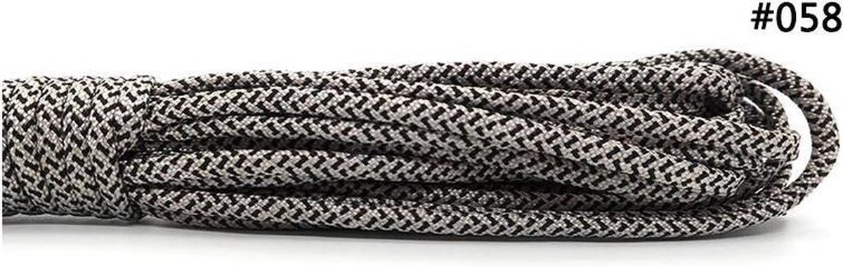 Allesvoordeliger Paracord 5 meter wit zwart - touw