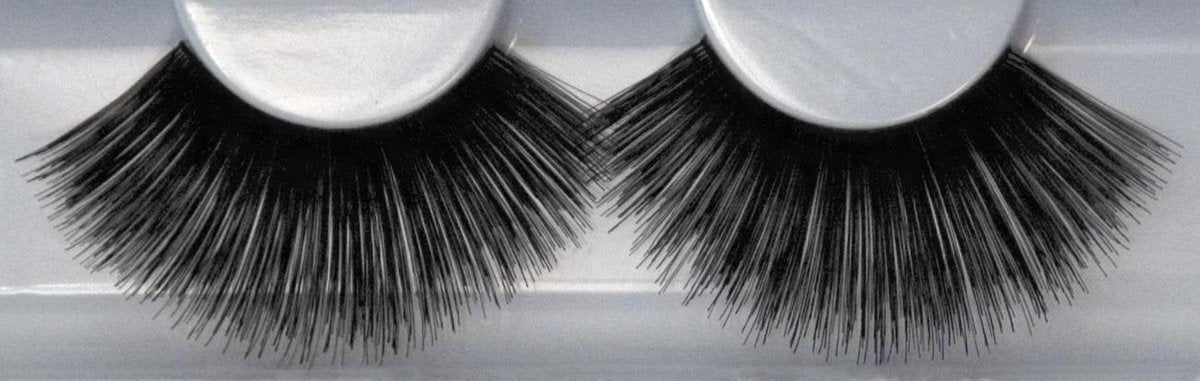 Grimas - Wimpers - Echt haar - Zwart - 106
