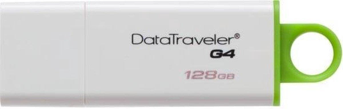 2 Stuks Kingston DataTraveler Generation 4 128GB - USB-Stick / Wit