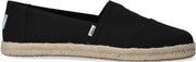 Toms Wm Alpargata Rope Espadrilles - Dames - Zwart - Maat 36