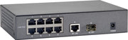 LevelOne FGP-1000W90 netwerk-switch Fast Ethernet (10/100) Grijs Power over Ethernet (PoE)