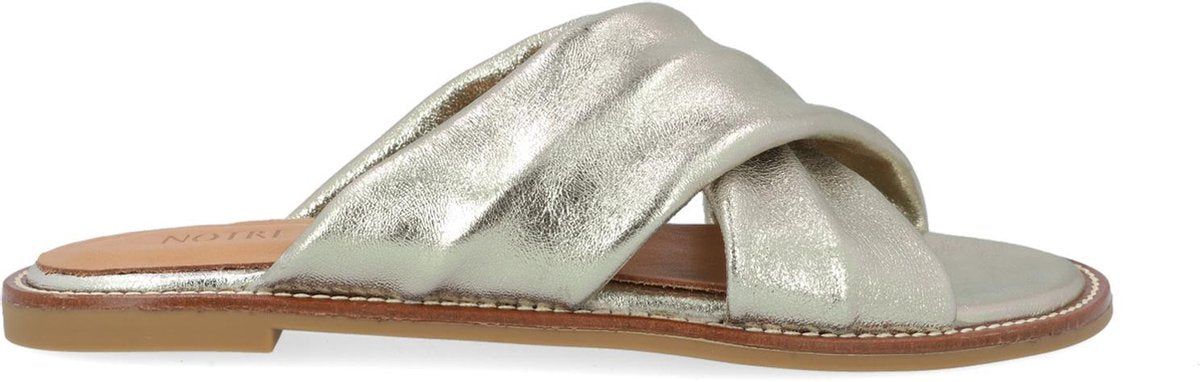 Notre-V 10366 Slippers - Dames - Goud - Maat 41