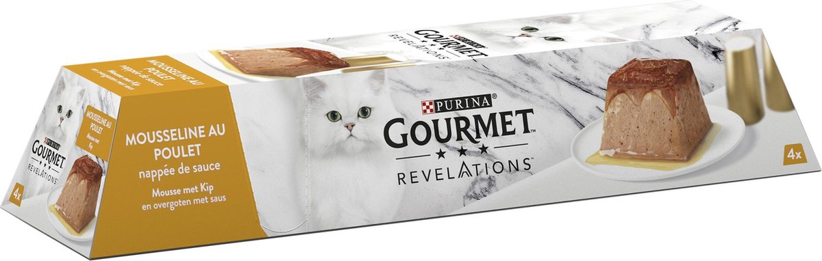 Gourmet Cat Wet SS Revelations Kip 6(4x57g)