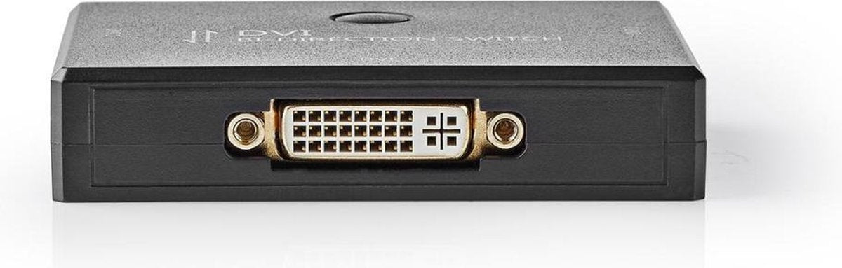 2-Poorts | DVI Bidirectionele Switch | Zwart