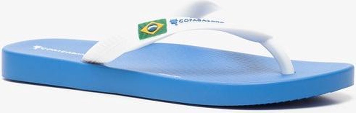 Copacabana vegan kinder teenslippers - Blauw - Maat 30