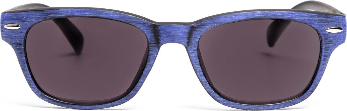 Looplabb Mephisto leesbril  +2.50 - Blauw