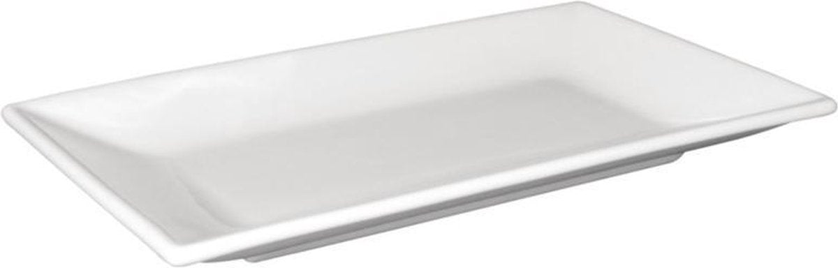 Olympia Whiteware rechthoekige serveerschalen 20 x 13 cm | 6 Stuks