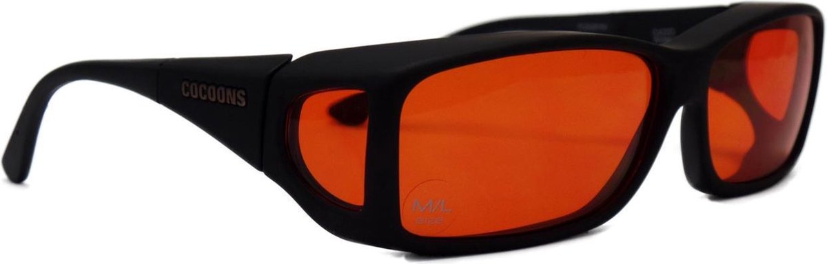 Overzet Lowvisionbril Orange (L)