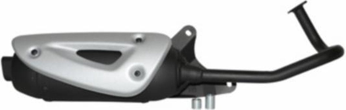 Uitlaat Tecno straight China 4-takt GY-6 12 inch Peugeot V-clic