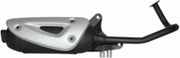 Uitlaat Tecno straight China 4-takt GY-6 12 inch Peugeot V-clic