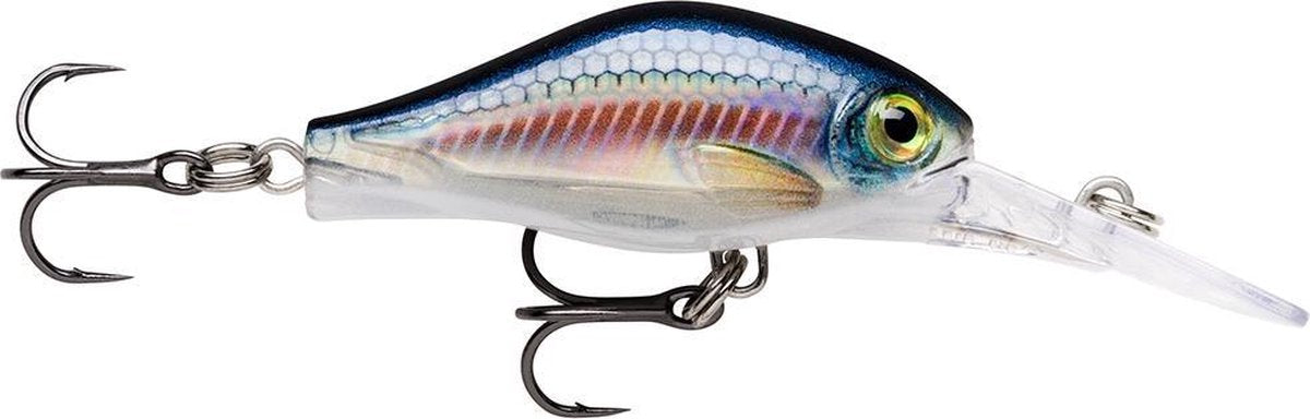 Rapala Shadow Rap Fat Jack - Live Bleak - 4cm - Wit